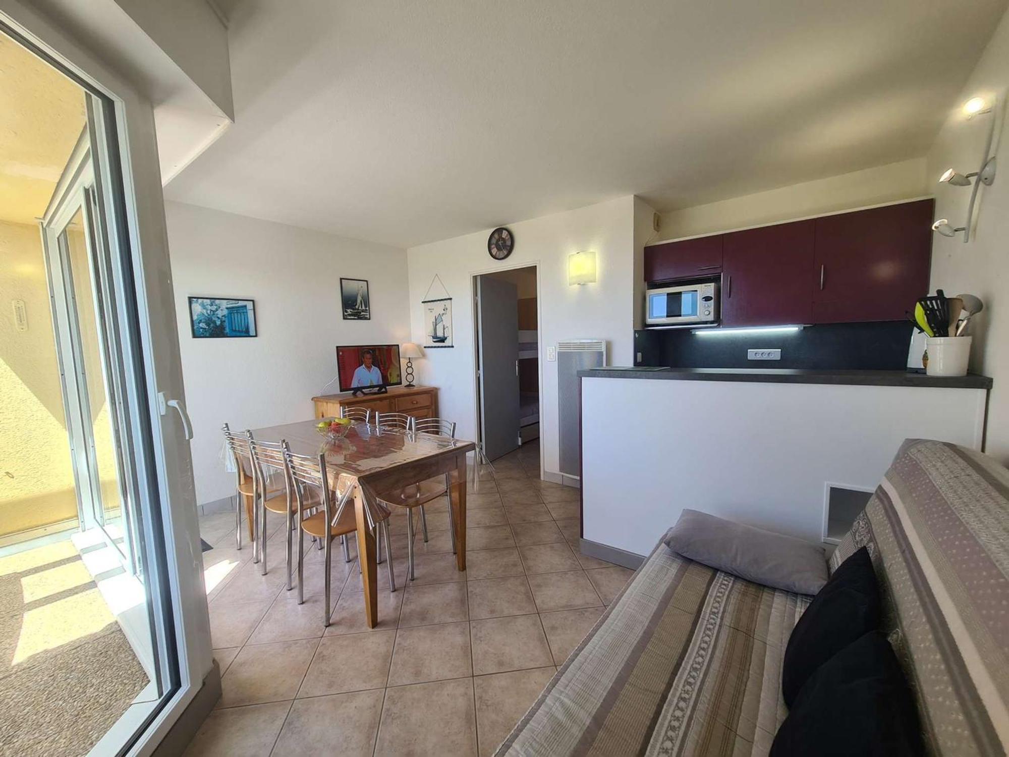 Appartement 2 Pieces/Cabine, Piscine, Parking, Bord De Mer - Saint Jean De Monts - Fr-1-224C-81 المظهر الخارجي الصورة