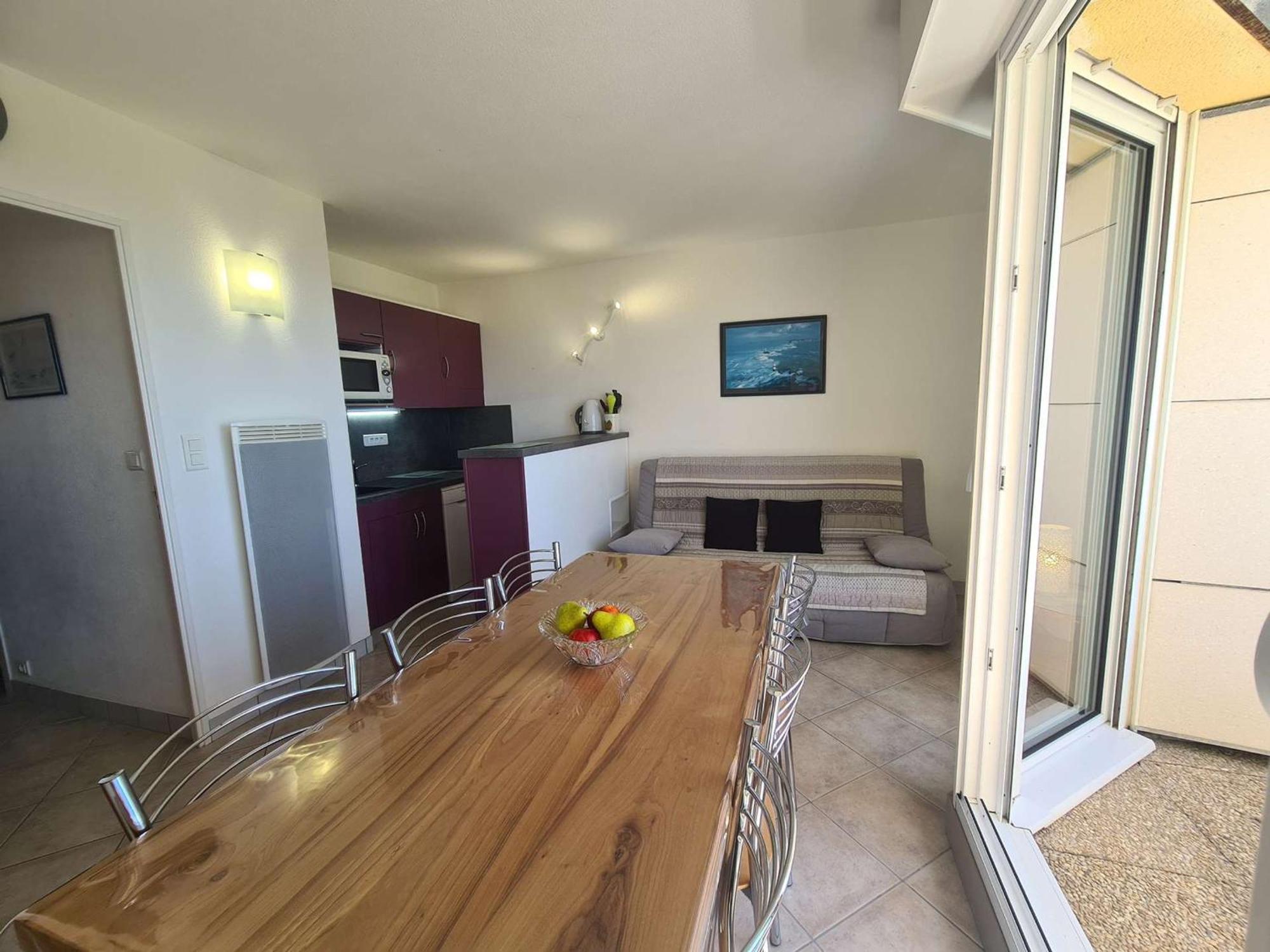 Appartement 2 Pieces/Cabine, Piscine, Parking, Bord De Mer - Saint Jean De Monts - Fr-1-224C-81 المظهر الخارجي الصورة